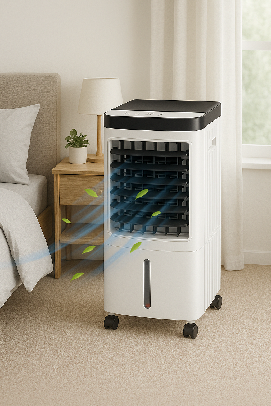 Portable Aircon | 3-in-1 Air Cooler with Remote Control & Fan
