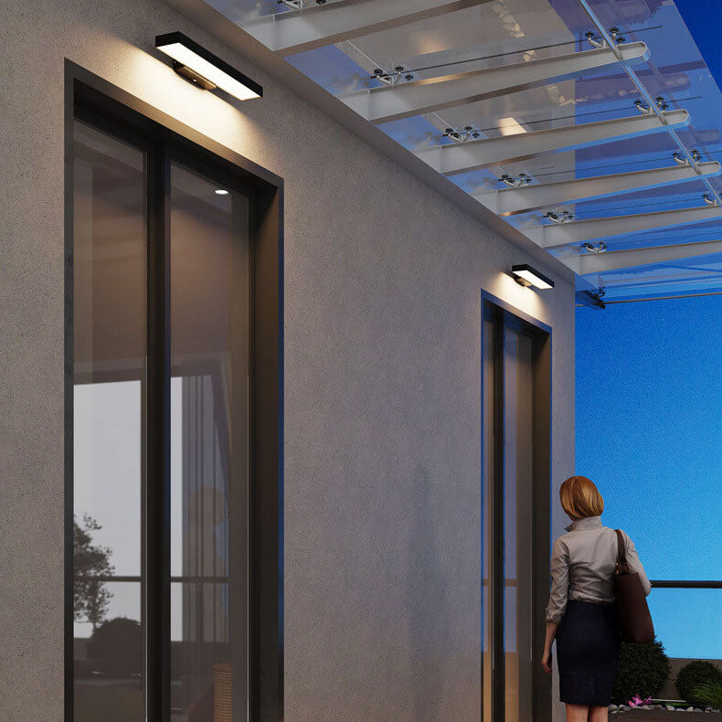 Outdoor LED Wall Light with Motion Sensor - Weather-Resistant Security Lighting