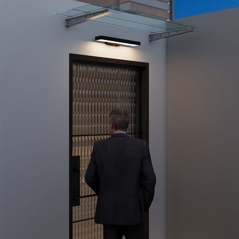 Outdoor LED Wall Light with Motion Sensor - Weather-Resistant Security Lighting