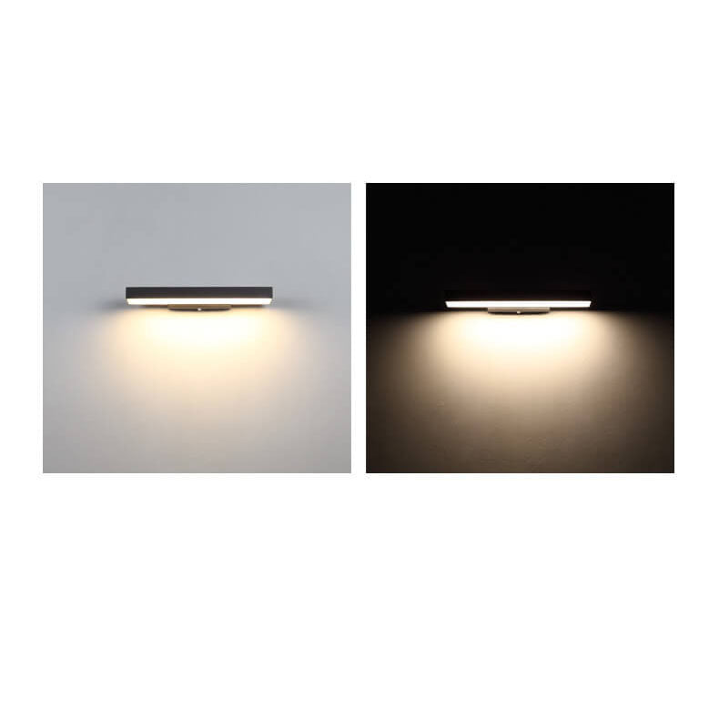 Outdoor LED Wall Light with Motion Sensor - Weather-Resistant Security Lighting