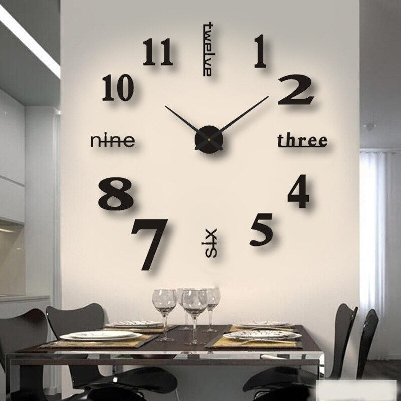 Stylish Quartz Wall Clock for Home Décor - Modern Design & Unique Style