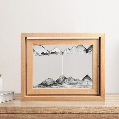 Natural Wood Sand Art Kit - Creative DIY Home Decor for Kids