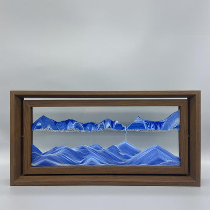 Natural Wood Sand Art Kit - Creative DIY Home Decor for Kids