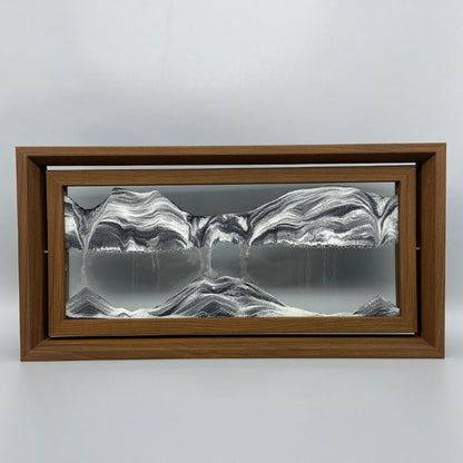 Natural Wood Sand Art Kit - Creative DIY Home Decor for Kids