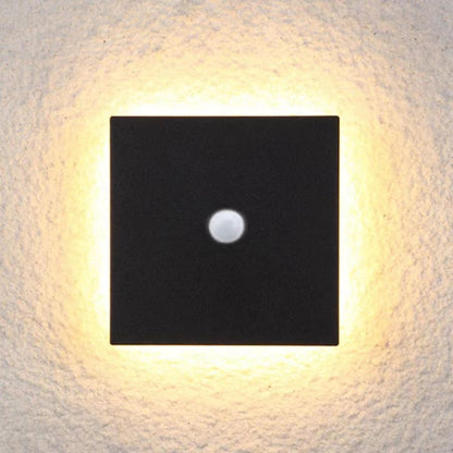 Compact LED Outdoor Wall Light - Modern Uplight & Downlight Fixture