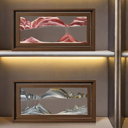 Natural Wood Sand Art Kit - Creative DIY Home Decor for Kids