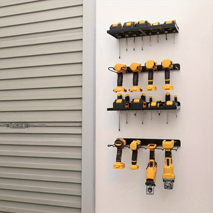 Pegboard Tool Organizer Shelf for Garage & Workshop Storage Solutions
