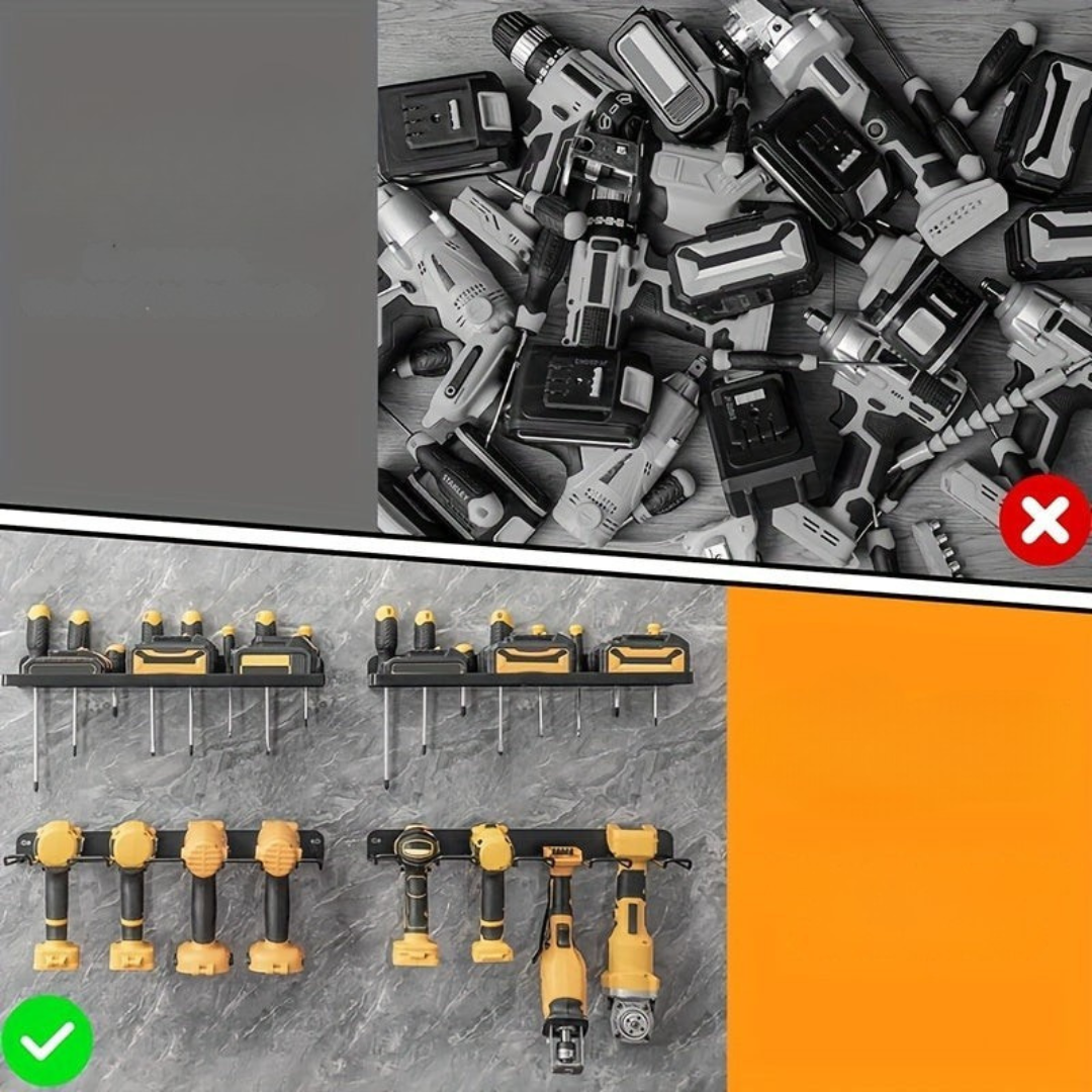 Pegboard Tool Organizer Shelf for Garage & Workshop Storage Solutions