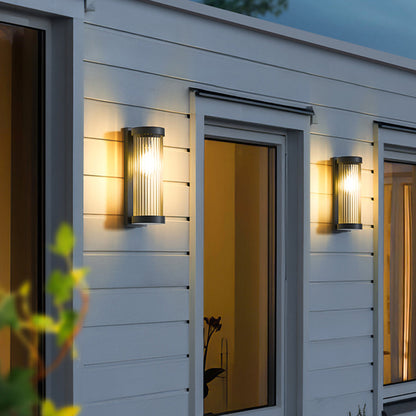 Solar Wall Light for Outdoor Use – Up & Down Garden & Patio Lighting