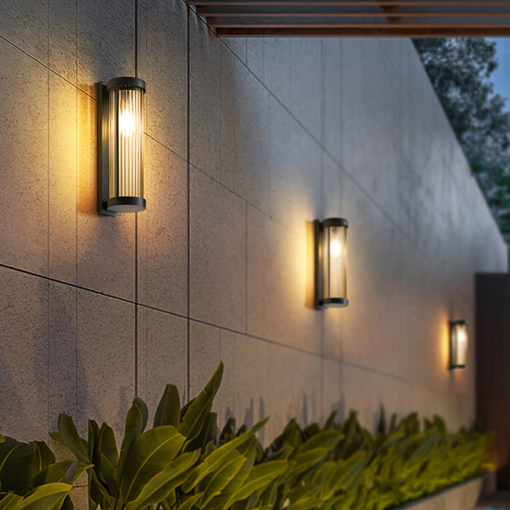 Solar Wall Light for Outdoor Use – Up & Down Garden & Patio Lighting