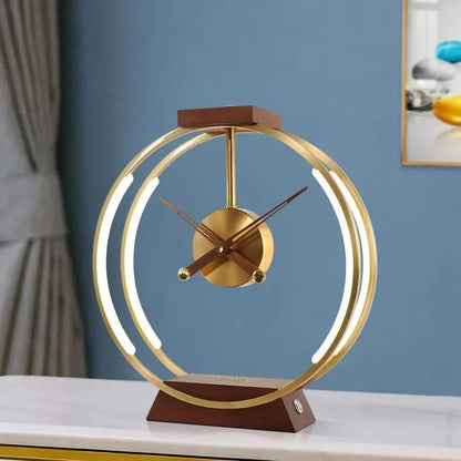 Wireless Charging Alarm Clock Lamp with LED Light for Smartphones