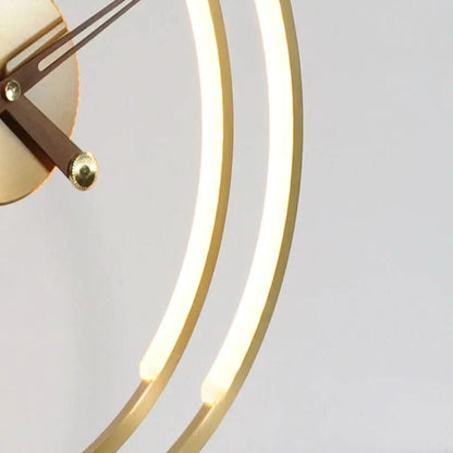 Wireless Charging Alarm Clock Lamp with LED Light for Smartphones