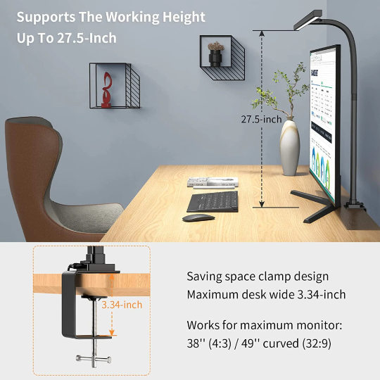Modern Adjustable Architect Desk Lamp for Home Office Lighting