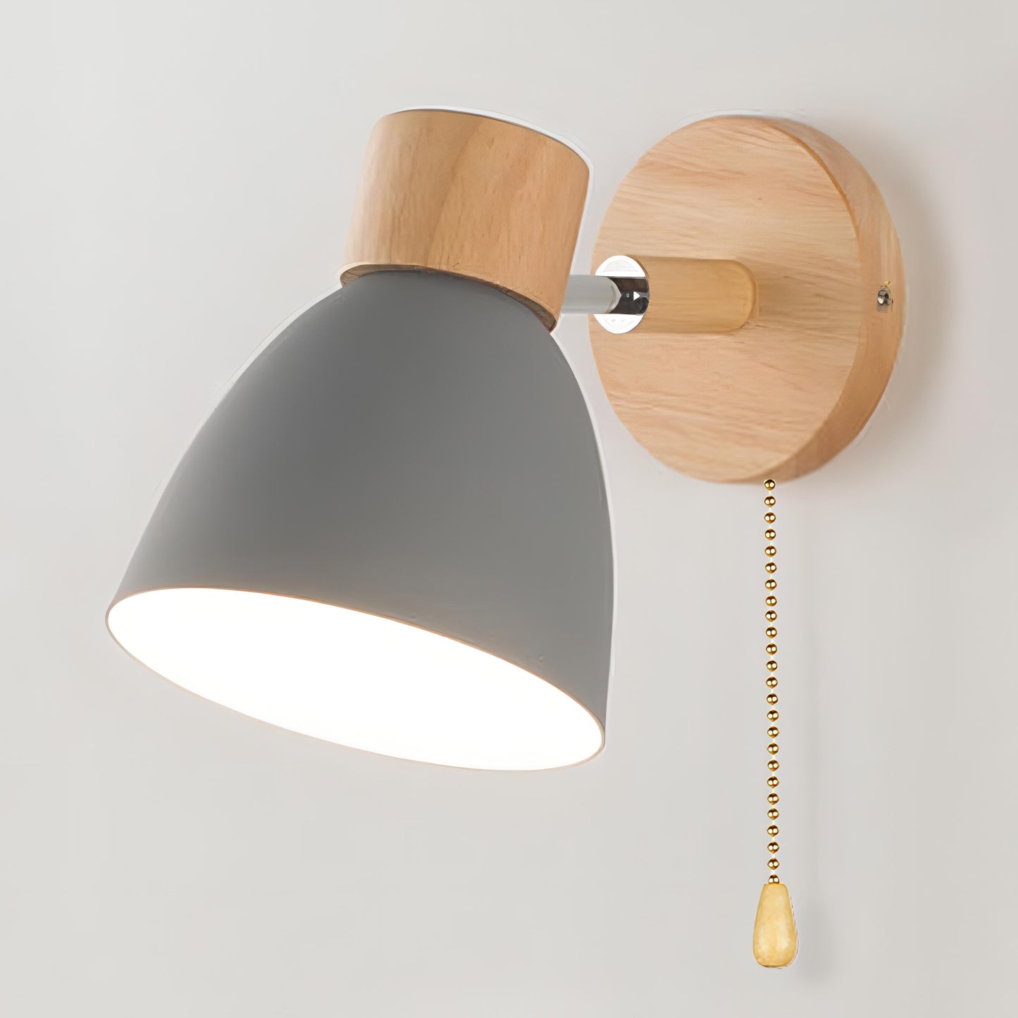 Scandinavian Indoor Wall Lights with Pull Switch - Modern Lighting