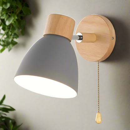Scandinavian Indoor Wall Lights with Pull Switch - Modern Lighting
