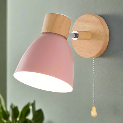 Scandinavian Indoor Wall Lights with Pull Switch - Modern Lighting