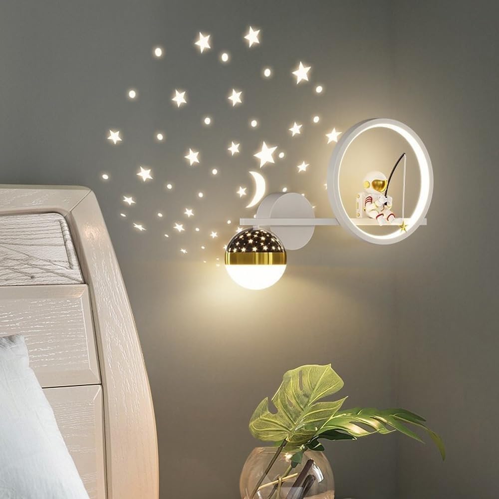 Kids Soft LED Night Light - Warm Ambient Wall Lamp for Bedroom