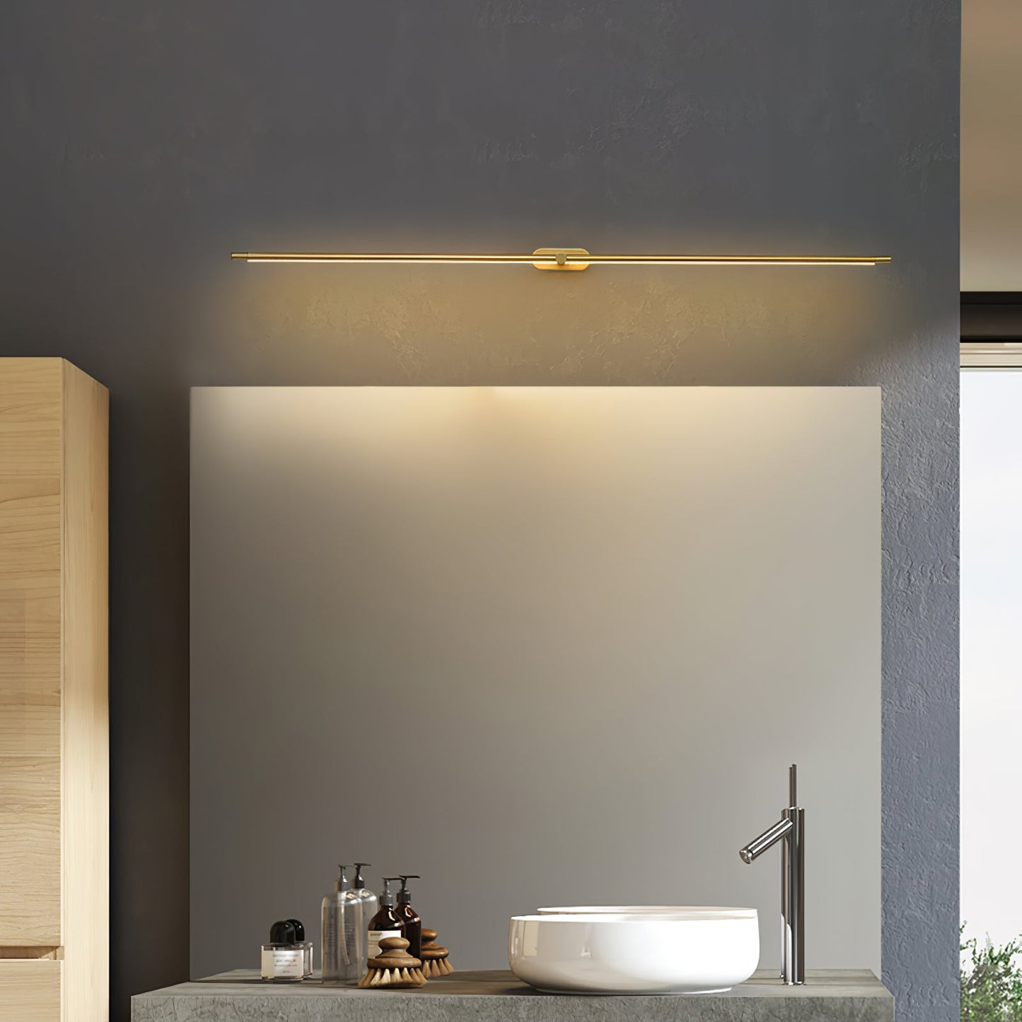 Rechargeable Wireless LED Wall Light - Slim & Adjustable Modern Design
