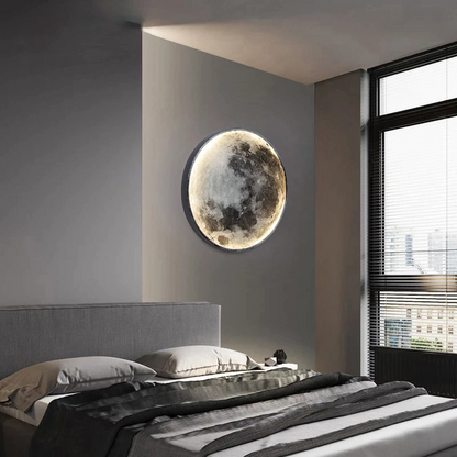 Modern Moon Design Wall Lamp for Living Room - Stylish Lighting Fixture
