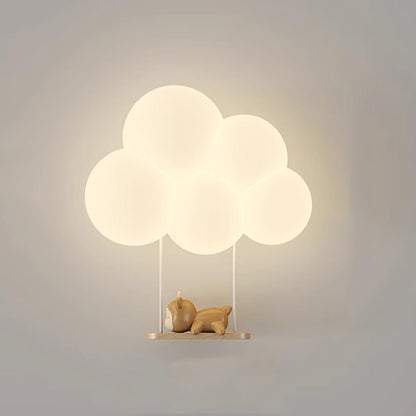 Kids LED Cloud Night Light for Nursery & Bedroom Decor