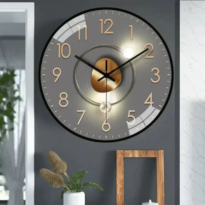 Minimalist Silent Wall Clock - Modern Home Décor for Living Room