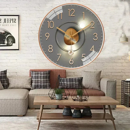 Minimalist Silent Wall Clock - Modern Home Décor for Living Room