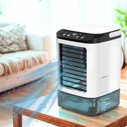 Portable Air Cooler | 3-Speed Humidifier With LED Light