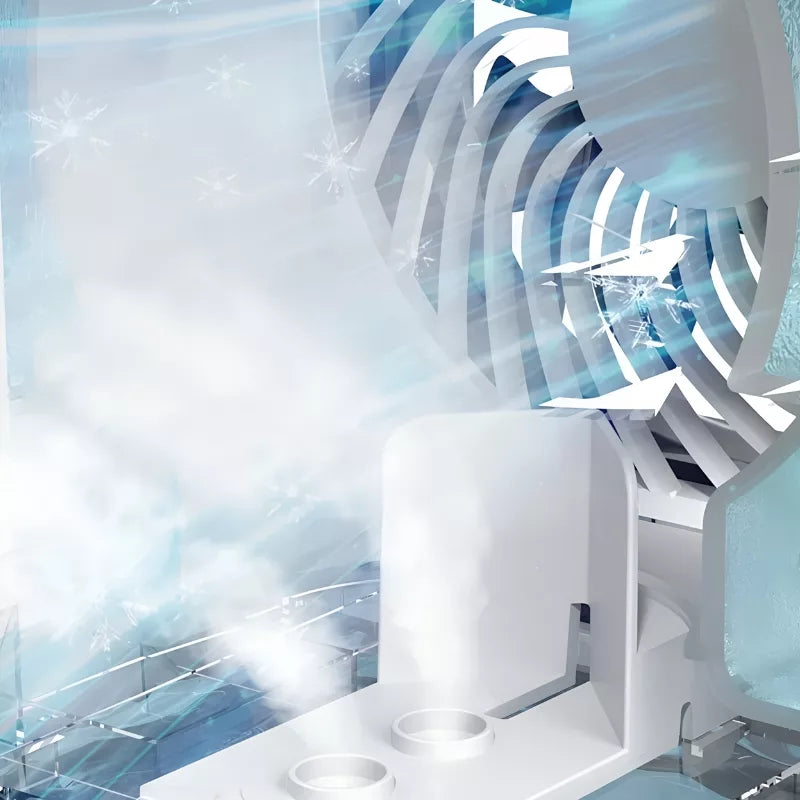 Portable Air Cooler | 3-Speed Humidifier With LED Light