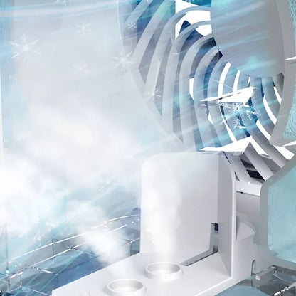 Portable Air Cooler | 3-Speed Humidifier With LED Light