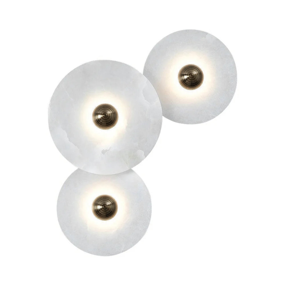 Modern Round LED Wall Light – Flush Mount Fixture for Home Lighting