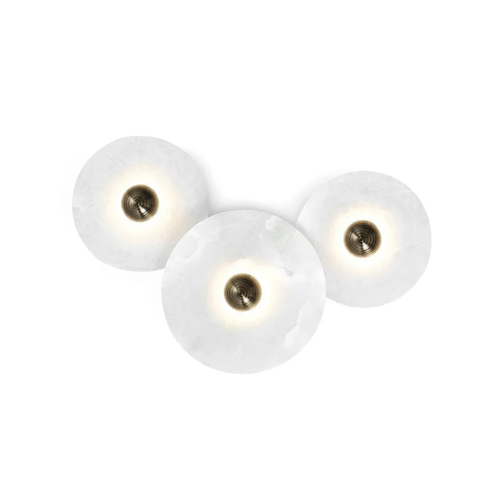 Modern Round LED Wall Light – Flush Mount Fixture for Home Lighting