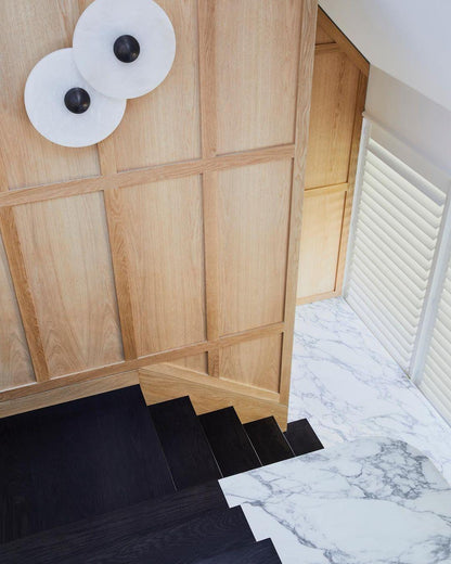 Modern Round LED Wall Light – Flush Mount Fixture for Home Lighting