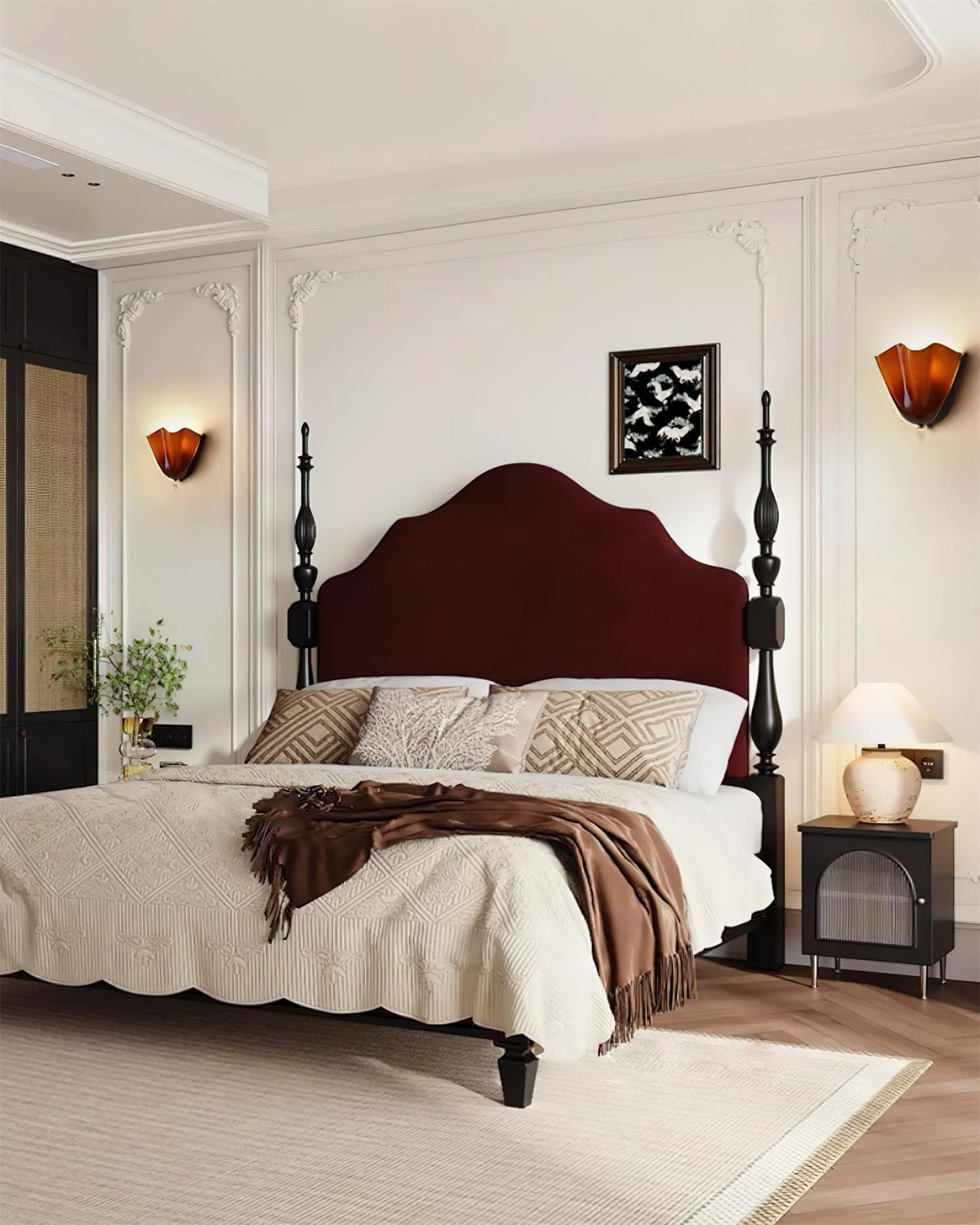 Nordic LED Wall Lamps - Petal Design for Modern Home Decor