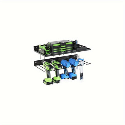 Pegboard Tool Organizer Shelf for Garage & Workshop Storage Solutions