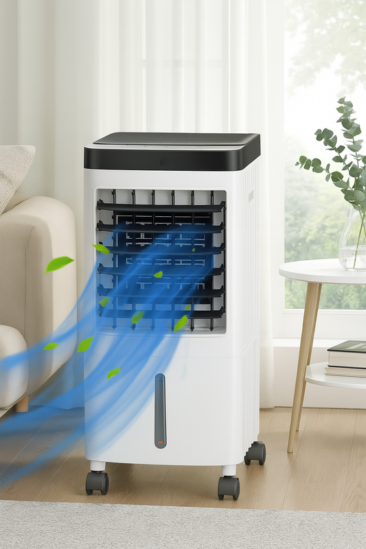 Portable Aircon | 3-in-1 Air Cooler with Remote Control & Fan
