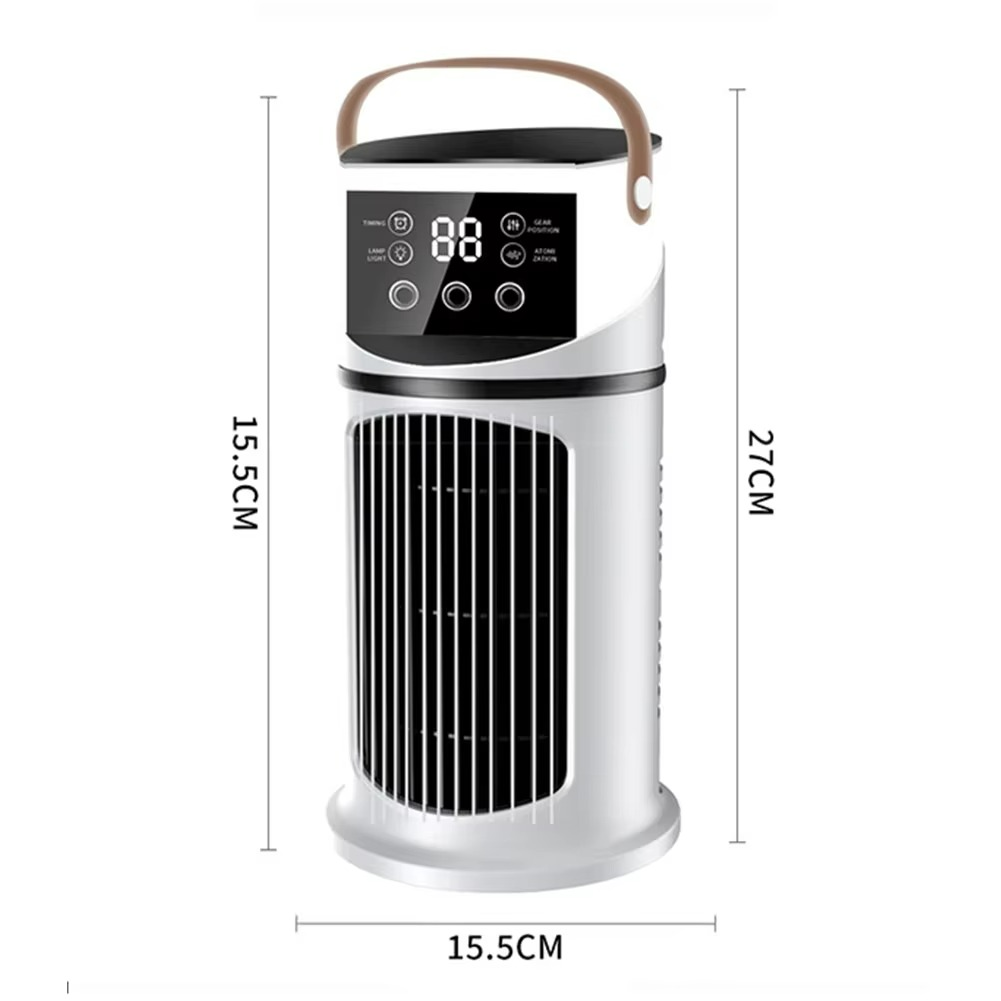 Portable Air Cooler Humidifier | Digital Controls With 9-Speed Fan