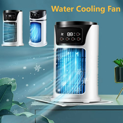 Portable Air Cooler Humidifier | Digital Controls With 9-Speed Fan