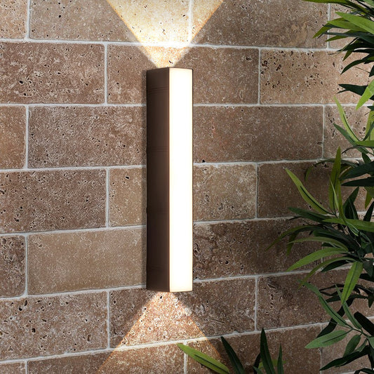 Modern LED Outdoor Wall Light Up Down Sconce for Garden & Patio