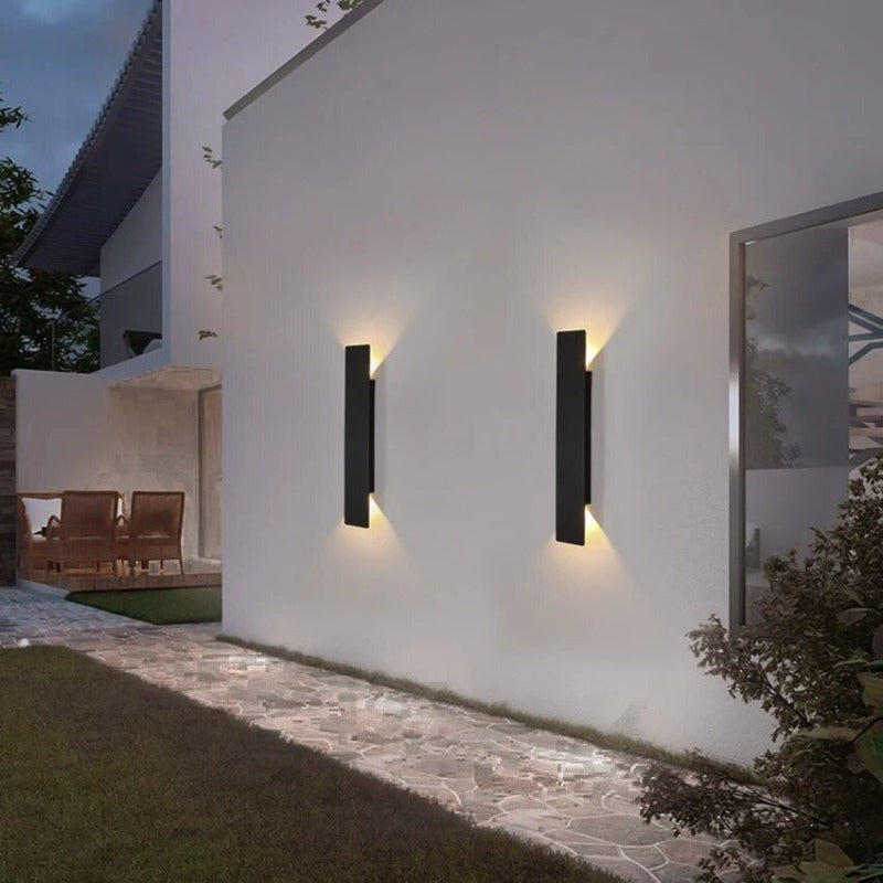 Modern Outdoor Wall Lights - Stylish Aluminium Garden Lighting