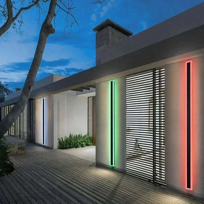 RGB Outdoor Wall Light - Waterproof Colour Changing Garden Lamp